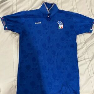 Authentic Classic Italy Soccer Jersey